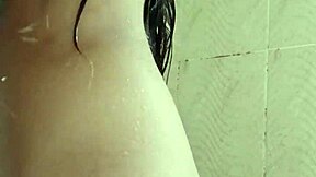 Did you see the teen girl flashing her wet pussy in the shower?