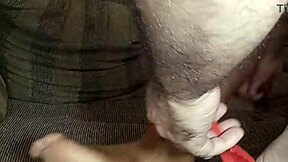 Curvy tanned neighbor shakes her ass in homemade clip, ending with a facial finish.