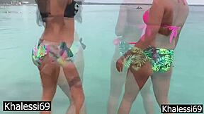 Met her on the beach - ate her pussy till orgasm