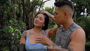 Workout Routine Ends In Hot Sex With Tattooed Latina Riding Cock