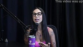 hacked and recorded with maximo garcia, she created a course and gave tips for sitting, discovering she's an exhibitionist in sheer red