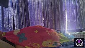 Waking Up to Ride Curvy Latina on Bed - Who's Next?