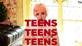 Two British 18 year olds surprise teacher with sneaky handjob