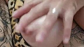 Horny Exhibitionist Flashes And Demands Cum On Her Tits And Armpits!