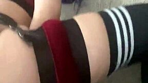 Curvy Latina Stepmom Watches Huge Dick Masturbate