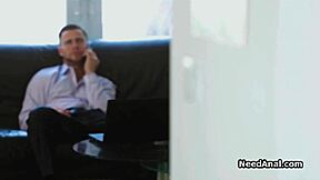 curvy blonde teen 18+ begs her roomie for deep anal pounding in their shared apartment, craving that hardcore reality