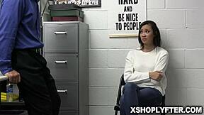 Damn! Madi Laine Caught and Fucked Hard by Officer Rusty Nails!