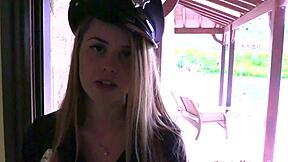 Hot cop demands, Give me that creampie right now!