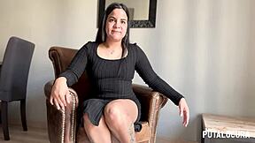 I bent over for Torbe at Putalocura, shy Salomé taking his cock in a hotel.