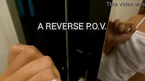 marina gold’s real orgasms in reverse pov anal