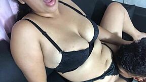 Stepmother catches stepson watching videos and gets excited