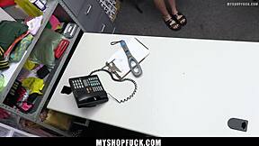 JC Wilds getting interrogated by the creep mall officer - Giovanni Francesco - MyShopFuck