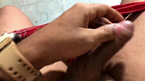 Stepmother catches stepson watching videos and gets excited