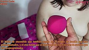 just chilling, licking my holes and nipples with scioness toy