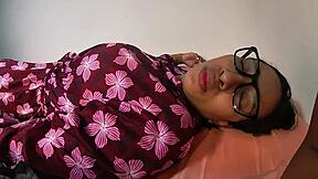 latina mommy leyne rodriguez deepthroats stepson in shared bed.