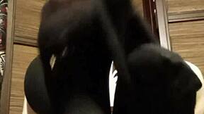 i'm so horny in my pantyhose, can't stop touching my big tits