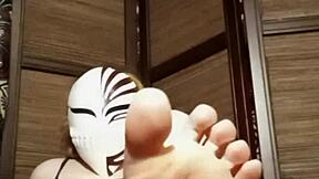 i'm so horny in my pantyhose, can't stop touching my big tits