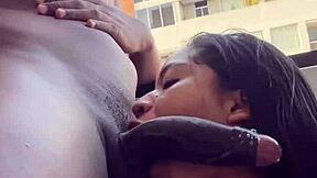 I FIGHT my stepbrother's COCK during video call