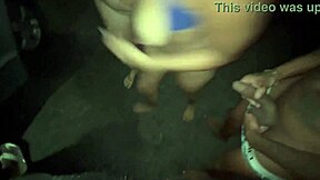 Teen Friends Get Anal In Public Car