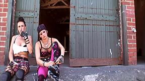 Samira, the pretty brunette latina, sucks a stiff cock deepthroat before getting fucked pov.