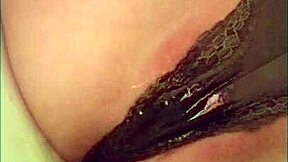 This cute teen girl soaks her panties in excitement