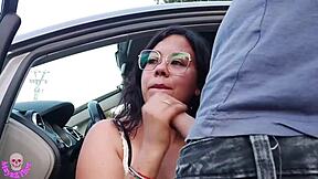 Maya Sucks A Handsome Guy On The Street