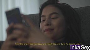 I helped this petite 18+ Venezuelan study, leading to hardcore doggystyle sex