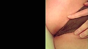 This cute teen girl soaks her panties in excitement