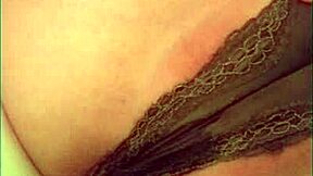 This cute teen girl soaks her panties in excitement