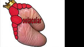 Give Us Both That Fucking Cum - Double Footjob Handjob!