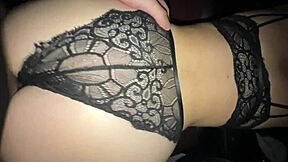 teen receives a special treat in the car