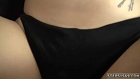 my annoying stepbro fucks the hot blonde teen's nice ass with blowjob 😈