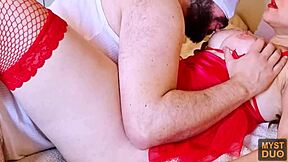 I spilled all over naughty stepmom's nipples - Myst Duo