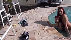 Wow, tiny Russian teen in wild anal threesome!