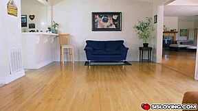 Peyton Robbie Gives Stepbro A Deep Throat Blowjob