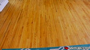 Peyton Robbie Gives Stepbro A Deep Throat Blowjob