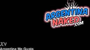 Incredible Latina teen's ass gaping and cum in glasses