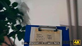 real russian whore punished in anal and pussy for debt