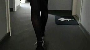 Slutty Teen Student Craves Extra Credit with Public Outdoor Ass Pounding