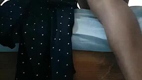 Petite Latina Bent Over Doggystyle