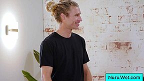 Is This Wet Nuru Massage Too Tempting With Sophia Burns Stripping Off?