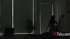 hey, hotwife keeps bed steamy without husband around