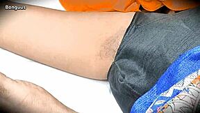 Hot Big Ass Mom Fucked by Step Son, Creampie Drips from Juicy Asian Lips