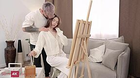 hey, check out this lesbian scene with stepmom and stepdaughter