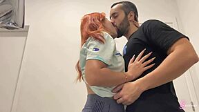 Leaked Video Of Teen Redhead Latina Fucking In School Bathroom POV