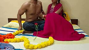 Newlywed Desi Girl's First Night Deepthroat