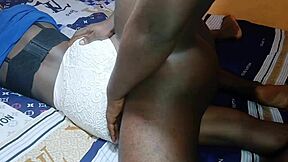 可爱黑人大学生妹粗暴骑屌和男友猛干