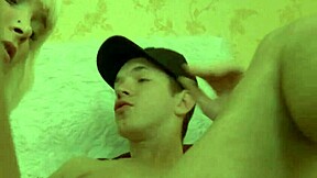 fucking blonde teen 18+ hard on bed in stockings