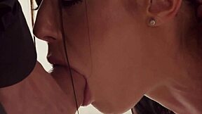 Tiffany Tatum's tight Hungarian pussy rides thick cock with wild moans