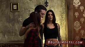 Bdsm Stockings Teen Tourists Felicity and Jade Bound Hard